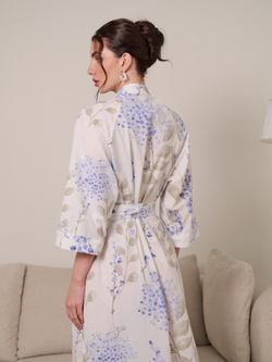 Платье кимоно с поясом