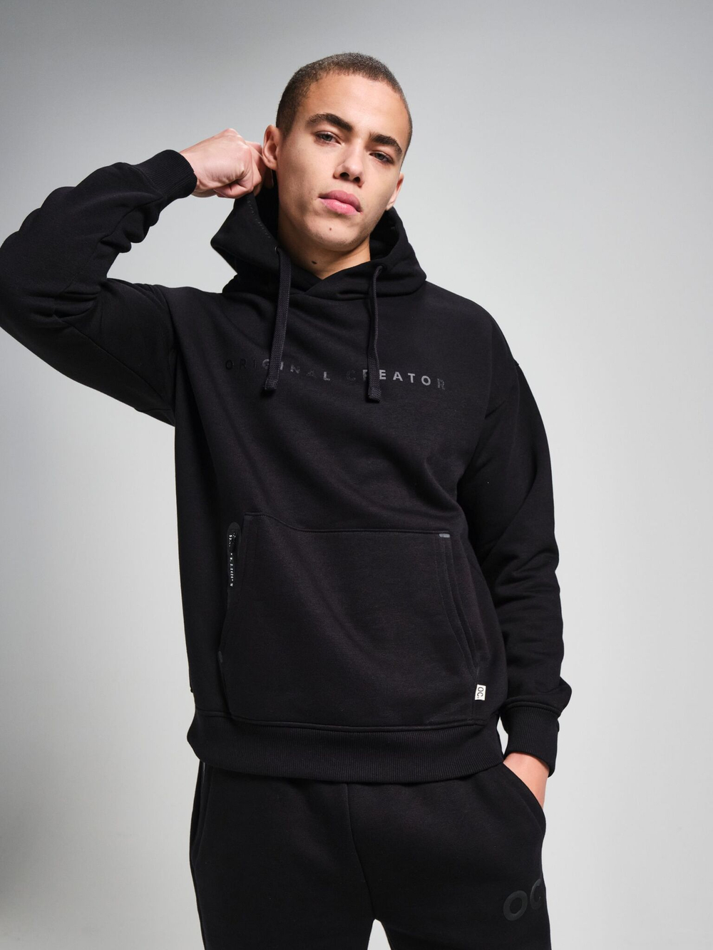 Худи мужское ORIGINAL CREATOR OVERHEAD HOODIE, Черный