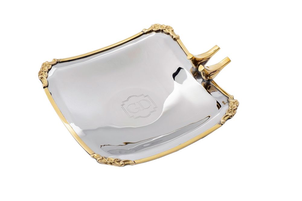 Поднос 29х29см Roomers Tableware золотой