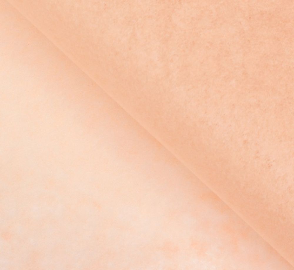Бумага тишью 50*66 см, цвет персиковый (10шт)
