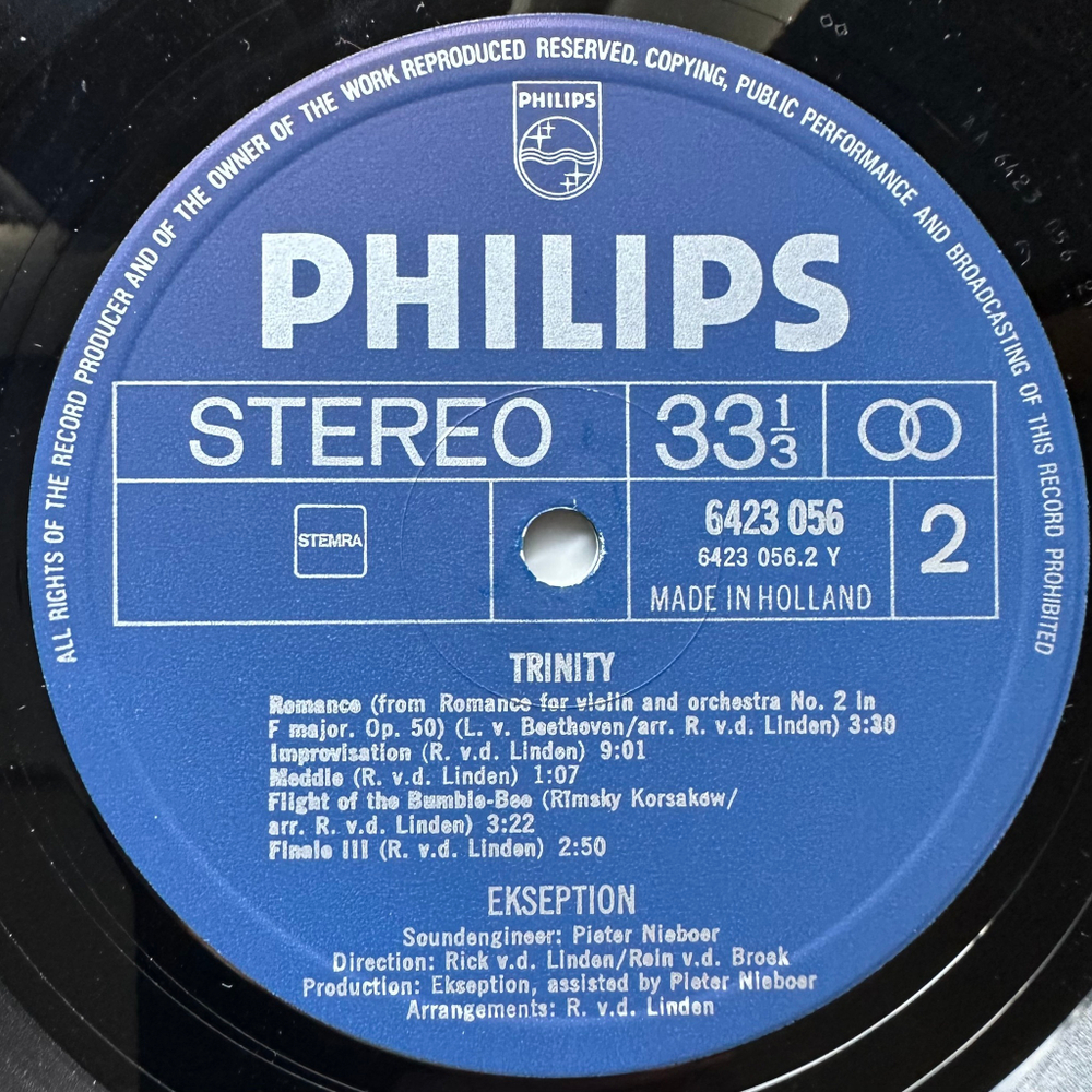 Ekseption - Trinity (Голландия 1973г.)