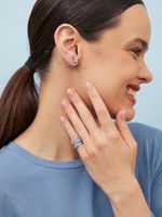 КОЛЬЦО "WOW LIGHT BLUE"