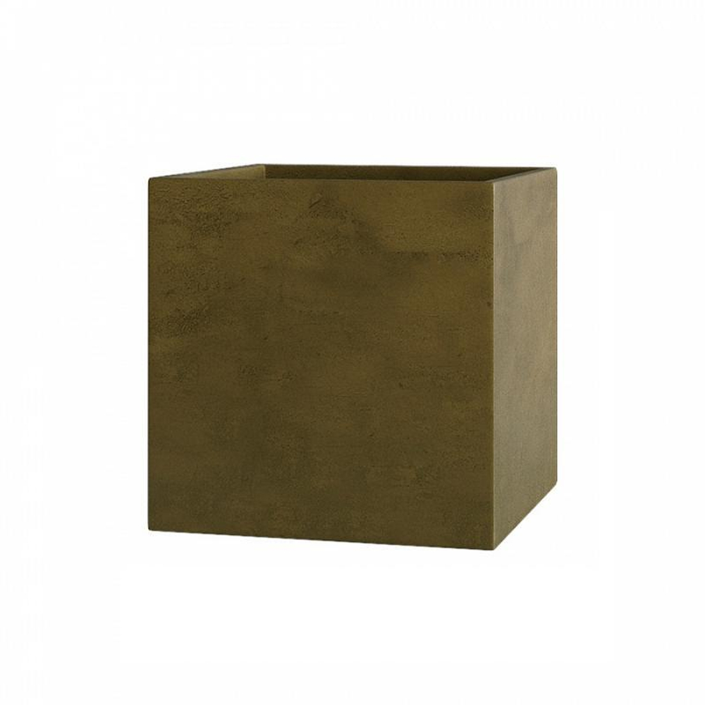 Кашпо Concretika Cube 40x40x40 Avocado Green