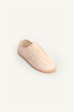 ZARA КОЖАНЫЕ КРОССОВКИ, РОЗОВЫЙ