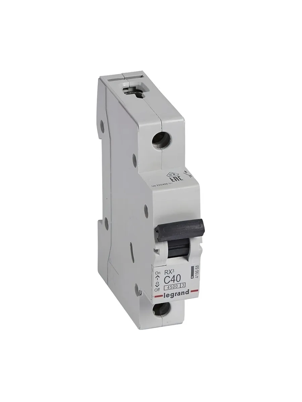 Автоматический выключатель Legrand RX3 1P 40А (C) 4.5кА Легр