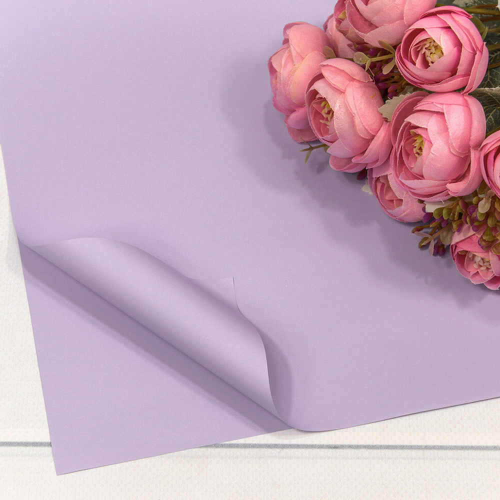 Пленка В листах 20 шт 60 х 60 см "Корейская" (Серый, Сиреневый)