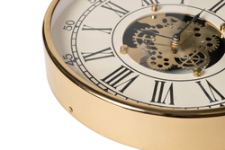 Часы настенные Garda Decor бело-золотые 79mal-5428-38g