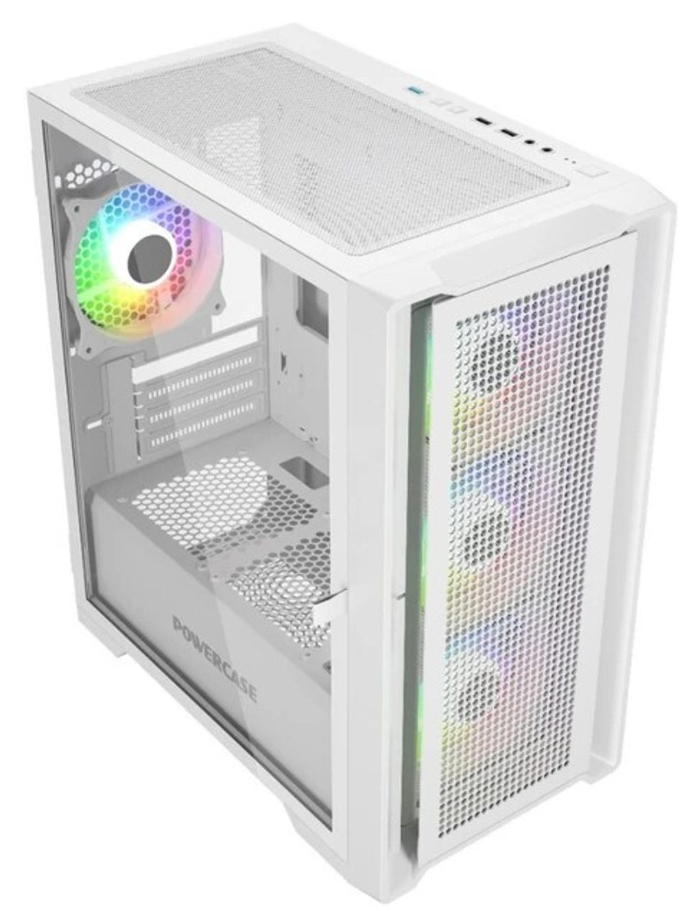 Корпус mATX Powercase Alisio Micro X4W V2 LE