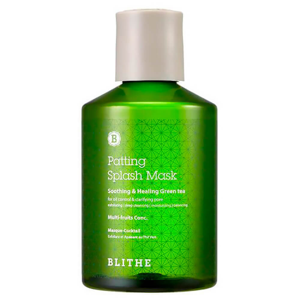 Blithe Сплэш-маска для восстановления - Soothing&healing green tea splash mask, 150мл, шт