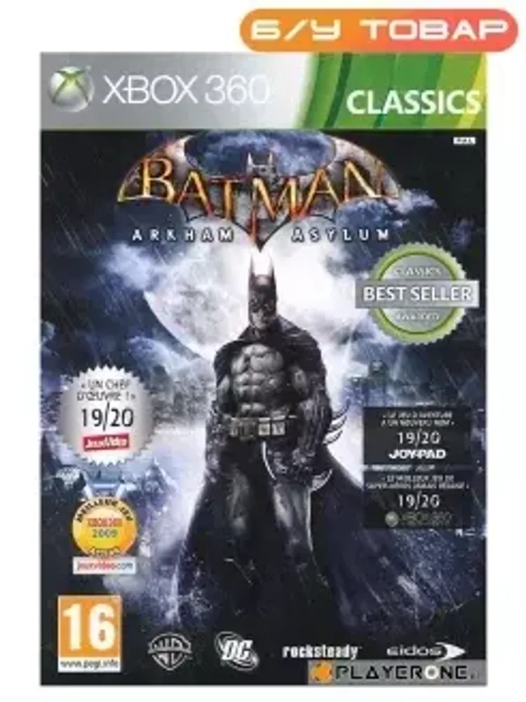 Batman:  Arkham Asylum (Xbox 360) Б/У