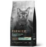 PREMIER Свежее мясо ягненка с индейкой для взрослых стерилизованных кошек