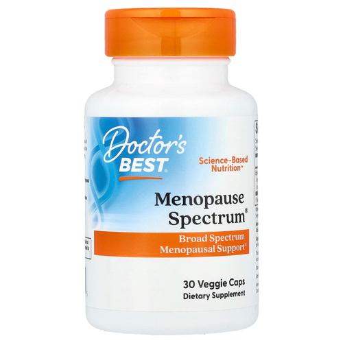 Doctor's Best, Menopause Spectrum®, 30 вегетарианских капсул