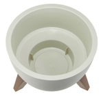 Кашпо ФЛОРИАН с внутренней вставкой на ножках D350 мм 12л