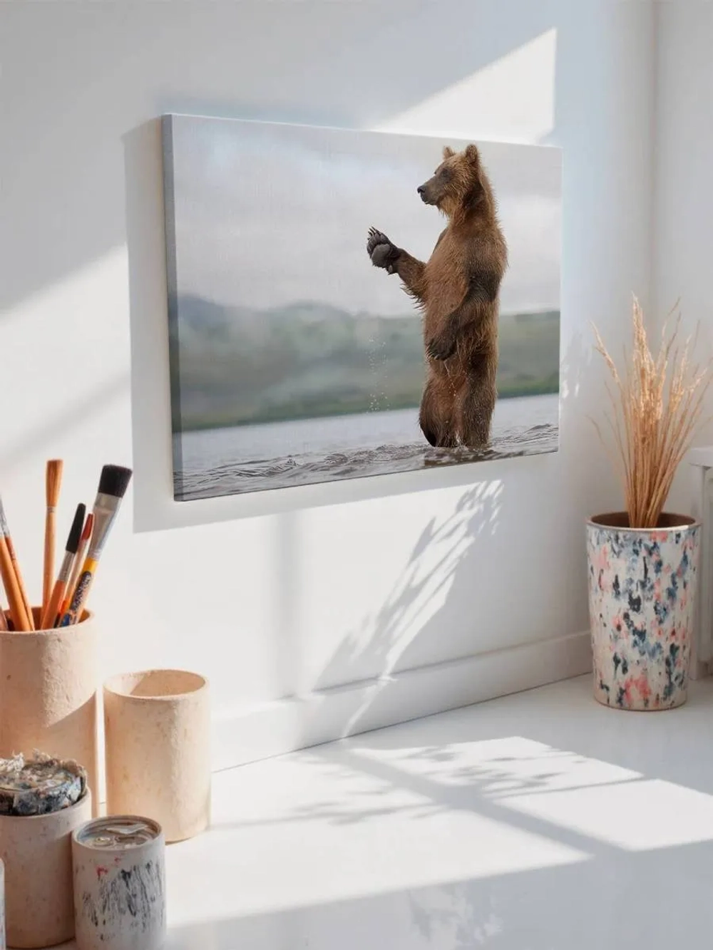 Картина на стену 40 X 50 Медведь