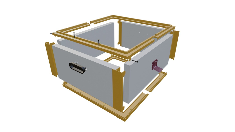 Корпус Рута для 12 рамочного улья сборный