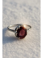 Кольцо бижутерное "Зимний лучик"