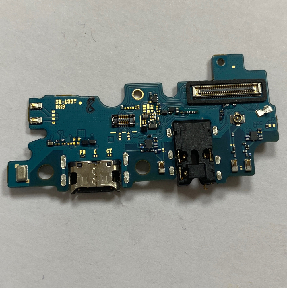Шлейф для Samsung A307F (A30s) плата системный разъем/разъем гарнитуры/микрофон