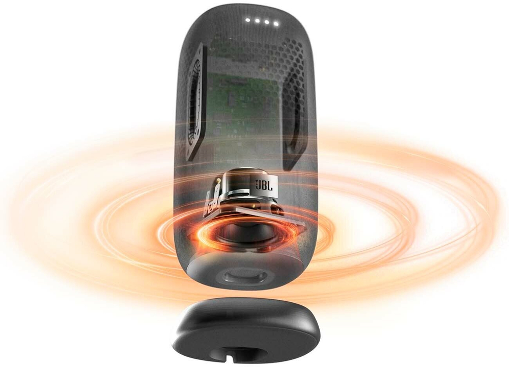 Умная колонка JBL Link Portable с Алисой, коричневый