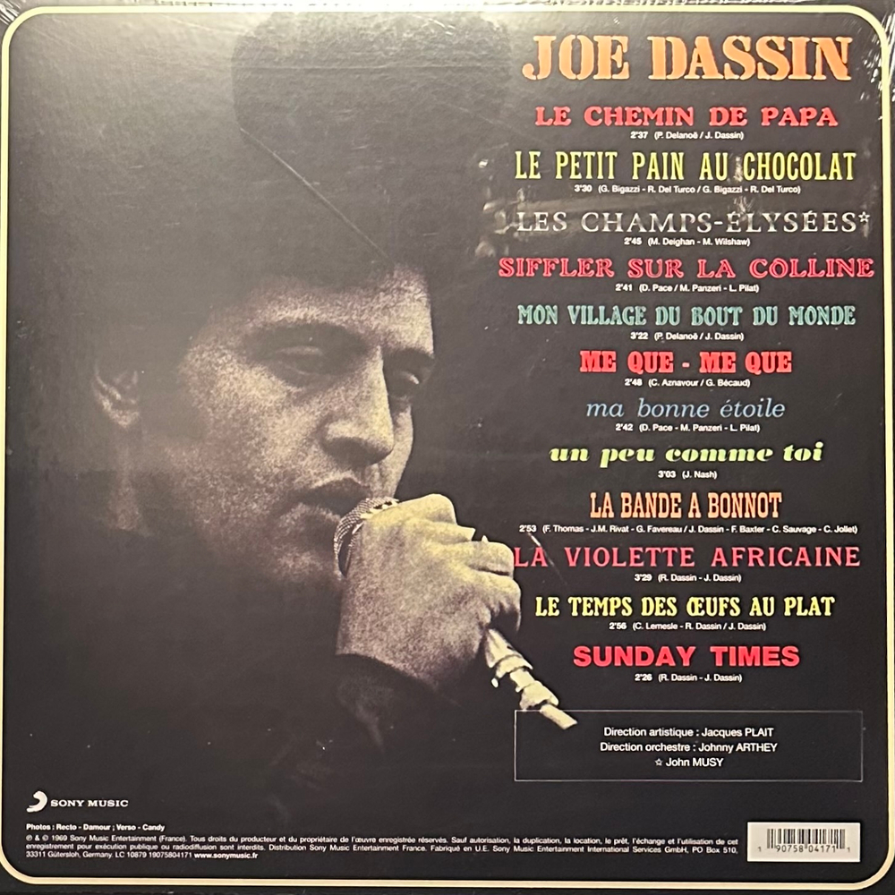 Joe Dassin (Европа 2018г.)