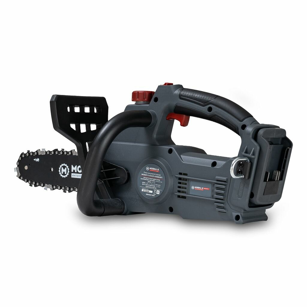 Пила акк. МОБИЛ К XCA25 КОМФОРТ BRUSHLESS, шина 25см, шаг 1.4" 20В., акк.4Ач, быс. зар. (MBK0030896)