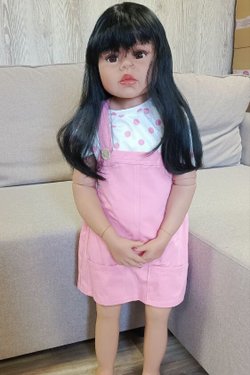 УЦЕНКА1 Кукла Реборн ростовая 98см в пакете (FA-260)