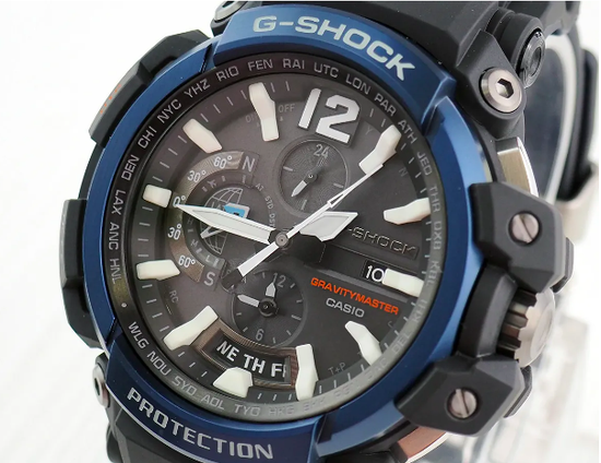 Casio GWN-Q1000-1A G-SHOCK-PREMIUM вид сбоку