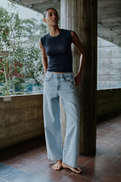 ZARA ТОП С БОКОВЫМИ СБОРКАМИ, АНТРАЦИТОВЫЙ