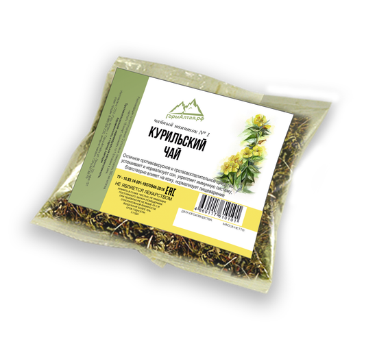 Курильский чай 50 гр - травяной сбор №1