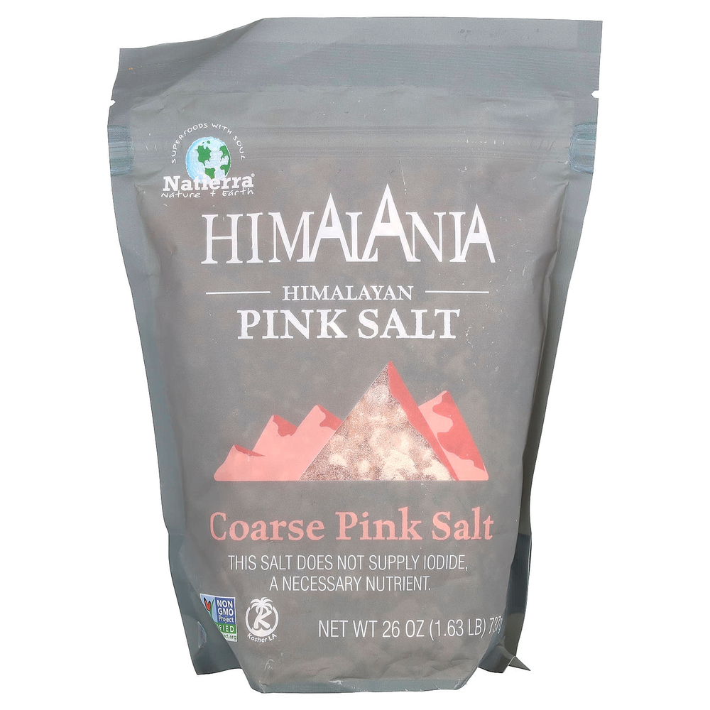 Himalania, гималайская розовая соль, крупная, 737 г (26 унций)