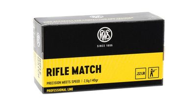 .22 LR RWS Rifle match