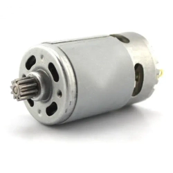 Двигатель (мотор) шуруповерта с шестерней 18V, 21V (12 зубов) RS550