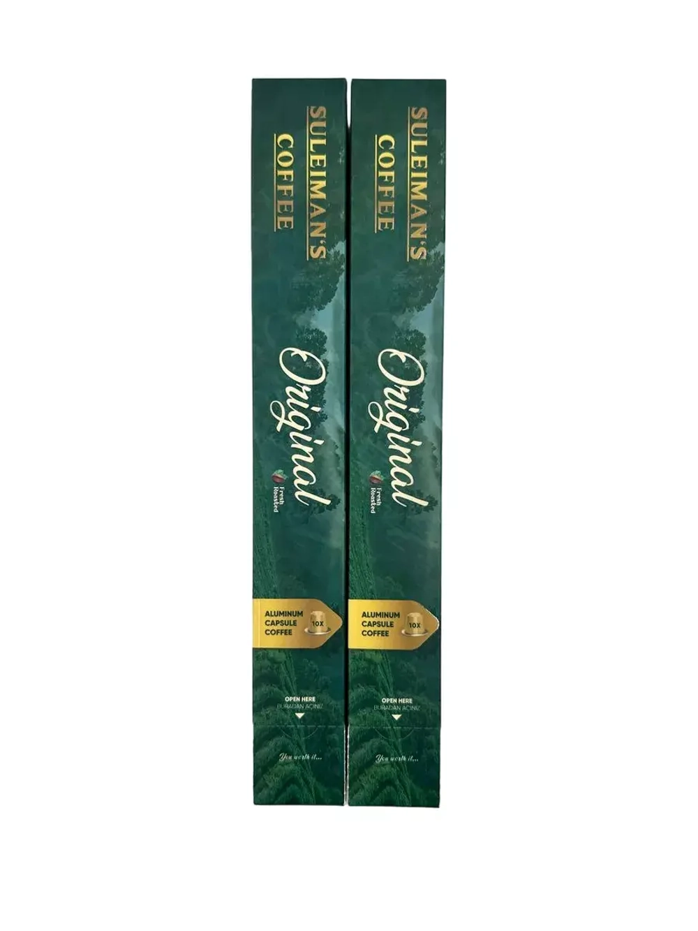 Кофе в капсулах Suleimans Original , 2 уп по 10 шт