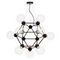 Подвесная люстра Lumina Deco Zodiak LDP 160N-12 BK+PR