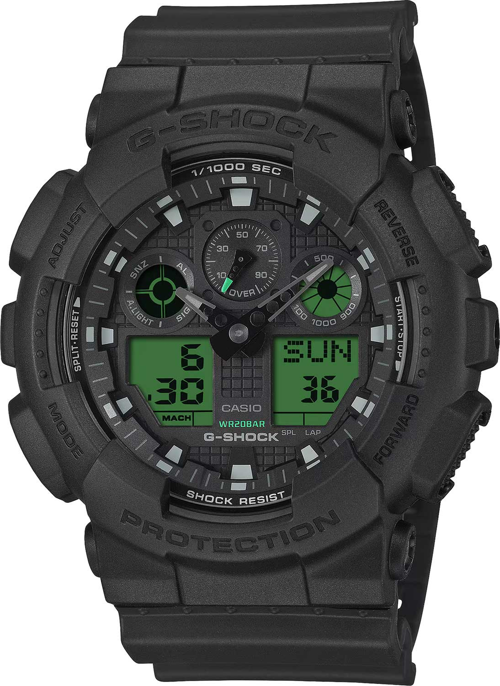Мужские наручные часы Casio G-Shock GA-100BEG-1A