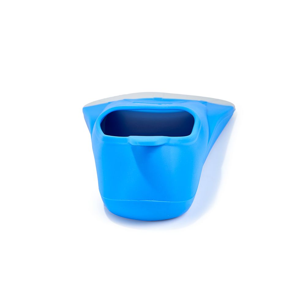 Ласты для бассейна TORRES F02, SWF022402BL, р. EU 36-38 (XS), сине-серый