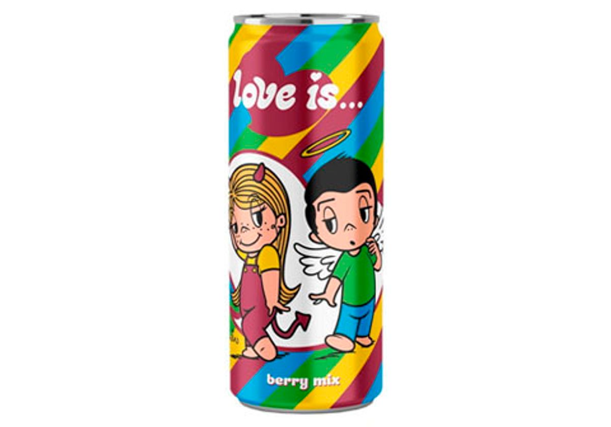 Напиток газированный Love Is Ягодный микс, 330мл
