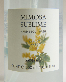 Zara Home Жидкое мыло для рук Mimosa Sublime, 500 мл