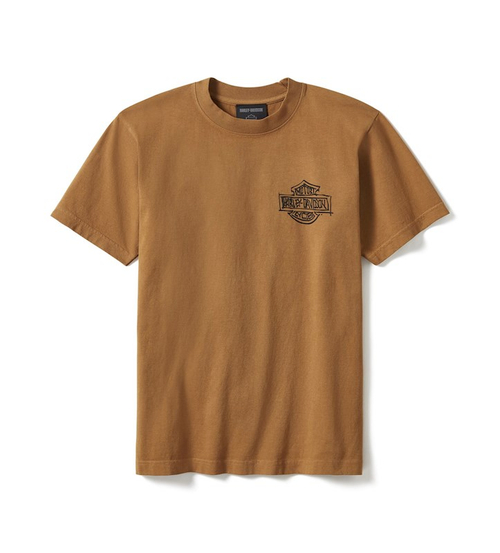 Футболка T-Shirt Fast Willie Marrone Harley-Davidson