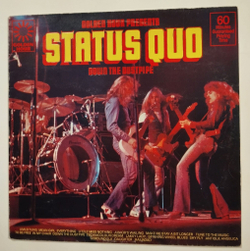 Винтажная виниловая пластинка LP Status Quo Down The Dustpipe (UK 1975)