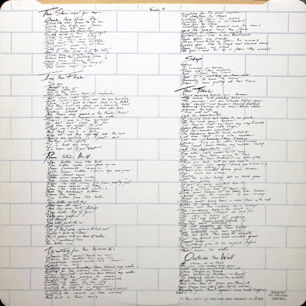 Pink Floyd / The Wall (2LP)