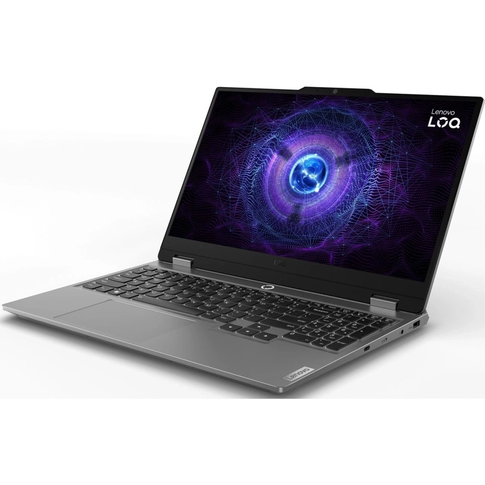 Ноутбук Lenovo LOQ 15IRX9 Core i7 13645HX 16Gb SSD512Gb NVIDIA GeForce RTX4050 6Gb 15.6" IPS FHD (1920x1080) без ОС grey WiFi BT Cam (83DV01HPSA)