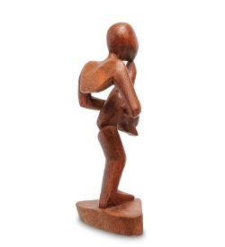 Decor and Gift 91-025 Статуэтка АБСТРАКЦИЯ йог 15 см (красное дерево)