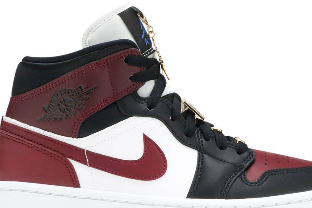 Maroon jordan 1s sales