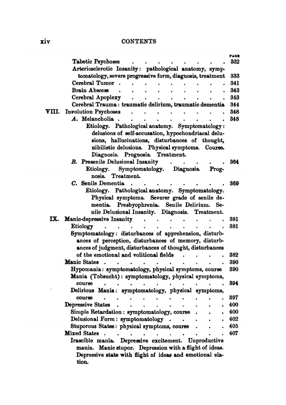 Clinical Psychiatry. For students and physicians | E. Kraepelin