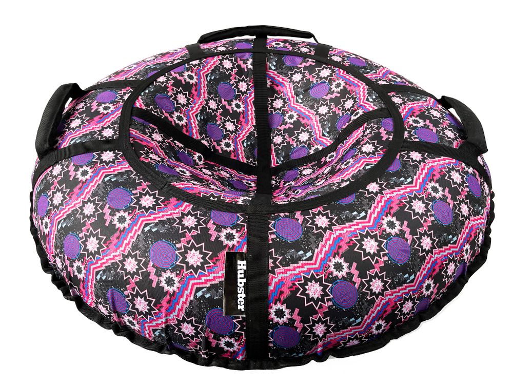 Тюбинг Hubster Люкс Pro S Карнавал блэк