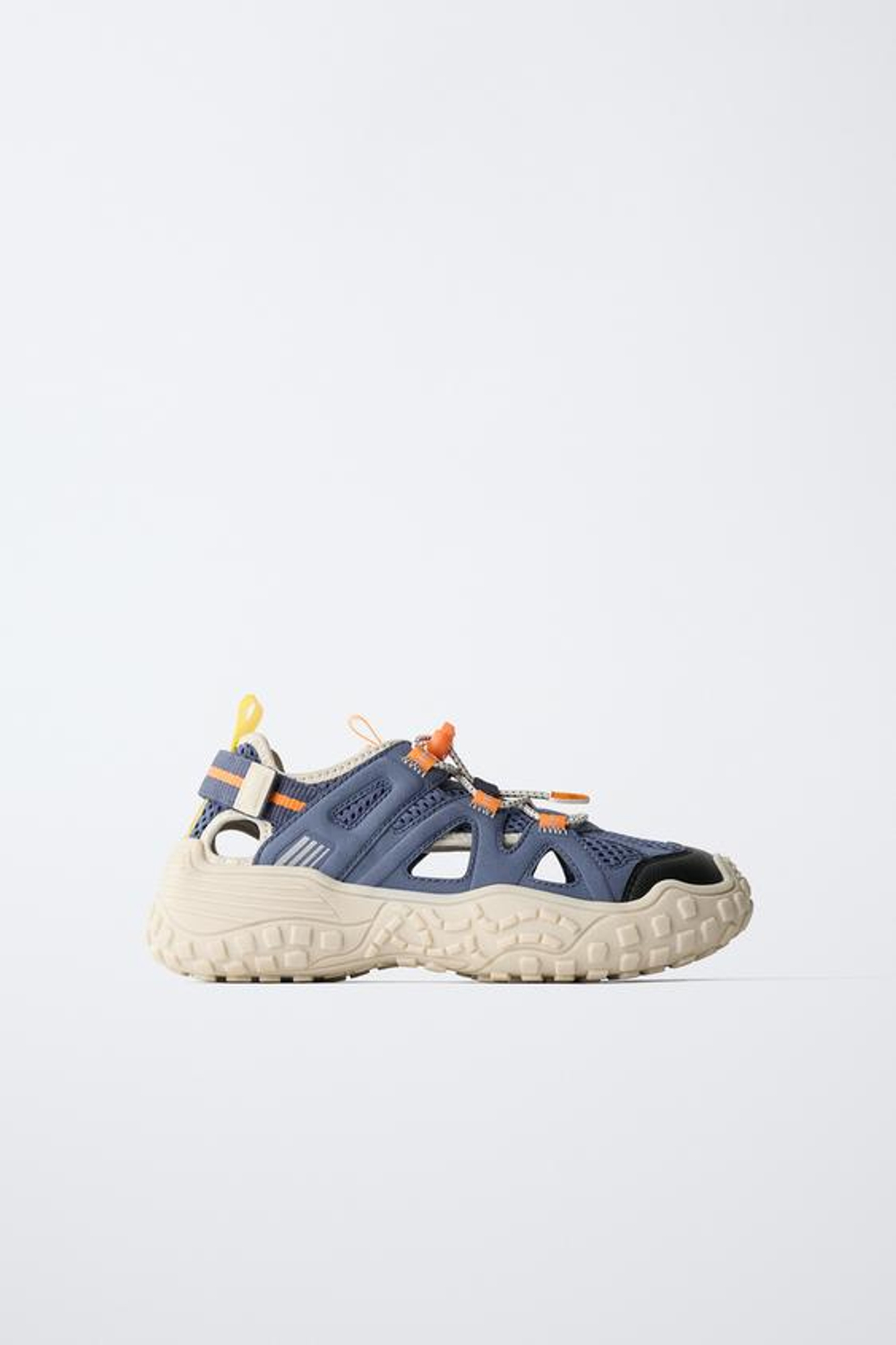 ZARA ОТКРЫТЫЕ СПОРТИВНЫЕ КРОССОВКИ, РАЗНОЦВЕТНЫЙ