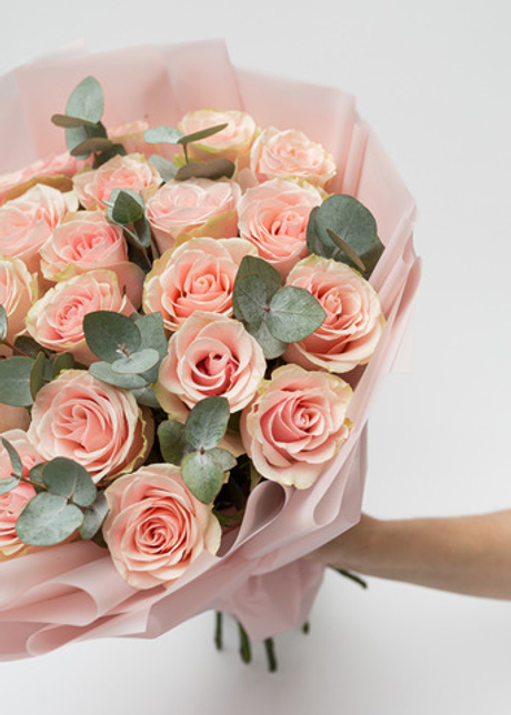 Букет из роз Пинк Мондиаль