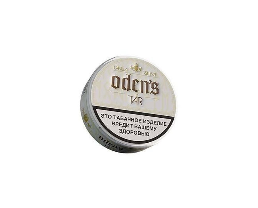 Жевательный табак ODEN&#39;S TAR Slim - Vanilla, 10 гр