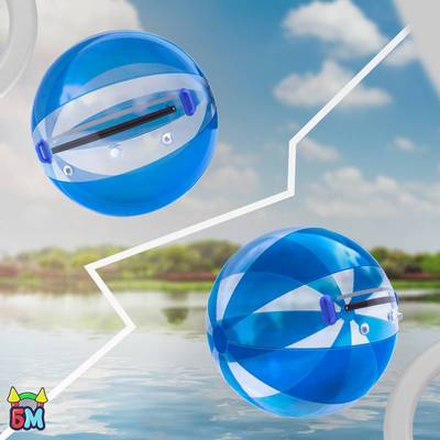 Аттракцион Водный шар ПВХ «Прозрачно-голубой» 2×2×2 м