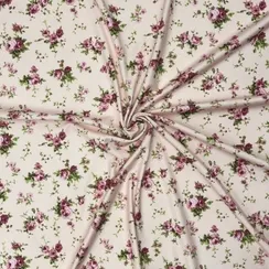 Микрофибра пудровый принт, Азия